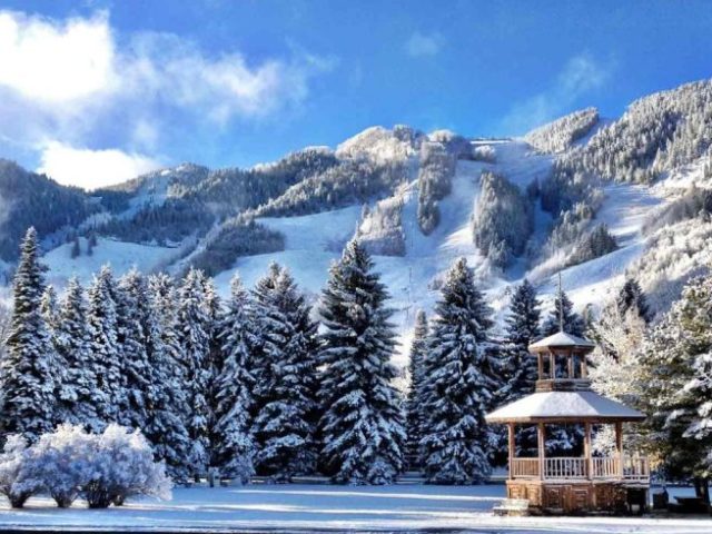 Um lugar que neve, é claru