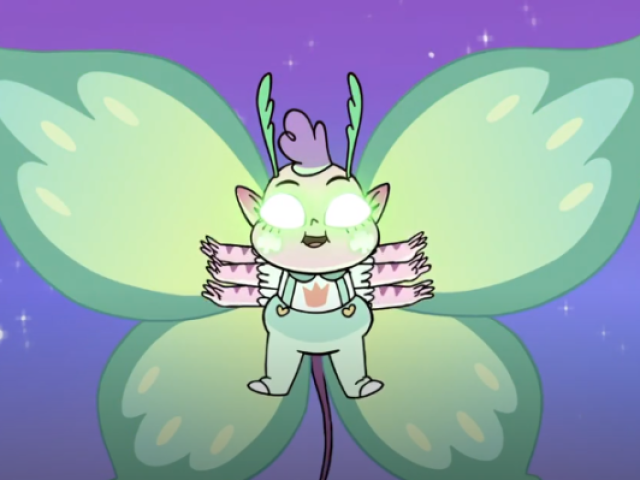 Forma butterfly da meteoro (bebê)
