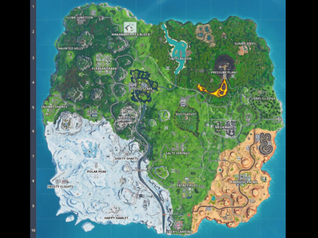 Você realmente conhece o mapa de Fortnite?