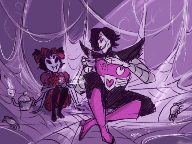 Muffet e Mettaton