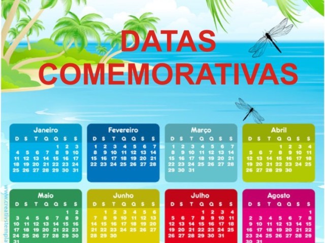 Você conhece as datas comemorativas do calendário?