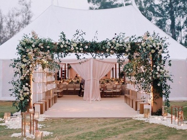 Casamento na tenda! Incrível, lindo e super planejado!