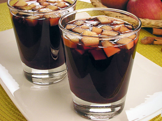Vinho quente.