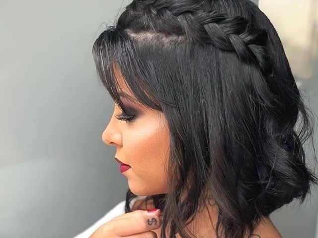 Penteado para cabelo curto