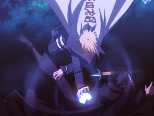 Minato vs Tobi