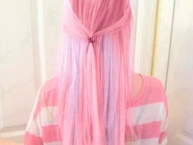 pink hair <3