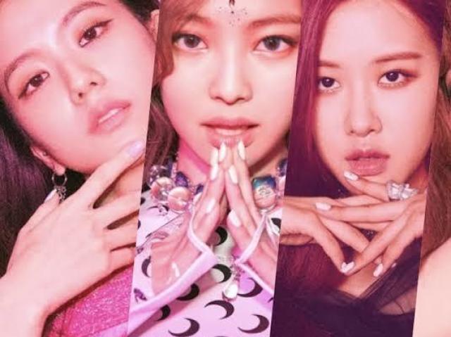 Rosé,Jisoo e Jennie