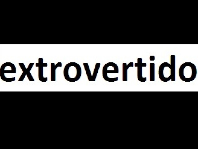 extrovertido