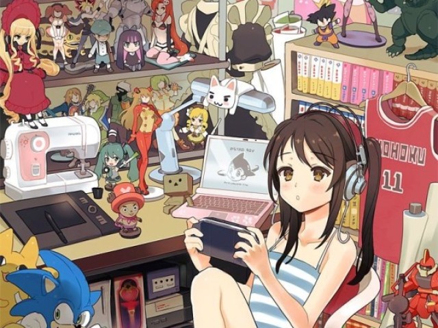 Otaku, doido, viciado ou apaixonado