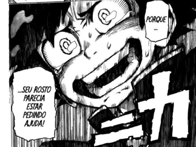 Midoriya indo salva o Bakugou