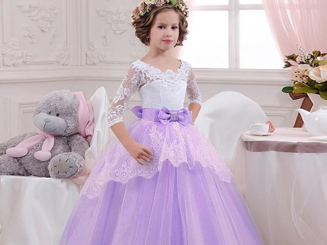 Como será o seu vestido de princesa infantil?
