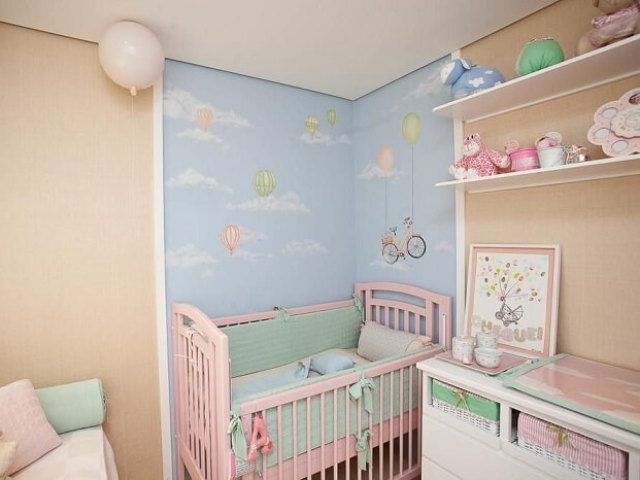 Como será o quarto de sua bebê?