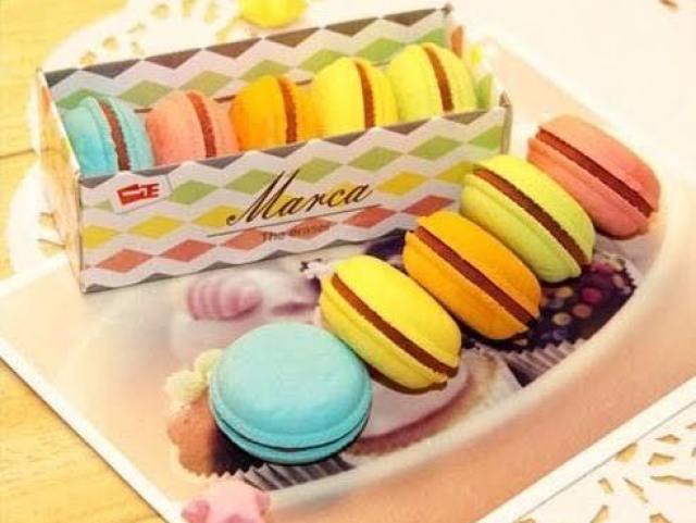 Macarons que fome!