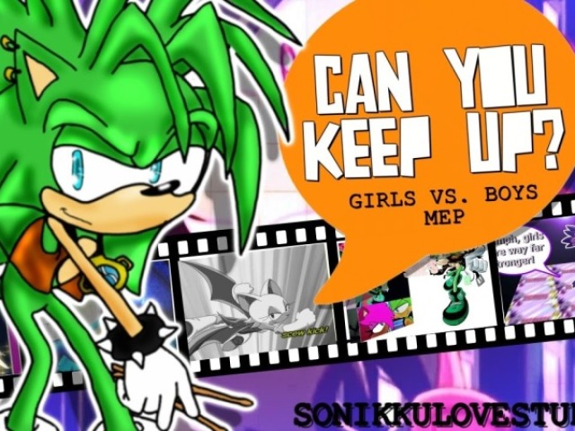 Can you keep up? Sonic