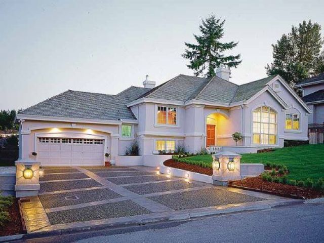 Uma linda casa.
