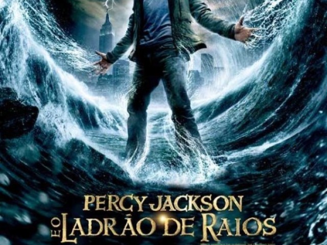 Percy Jackson e o ladrão de raios.