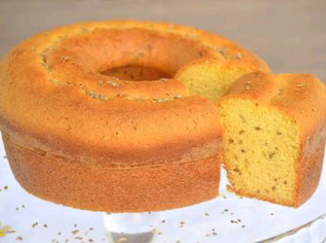 Bolo de fuba tradicional