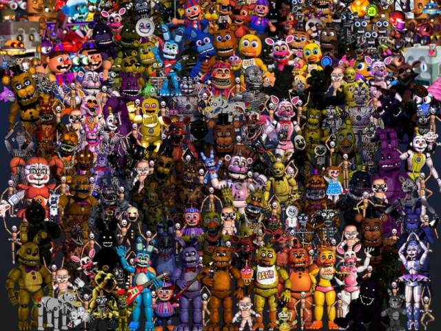Qual animatronic de fnaf é você? (geral)