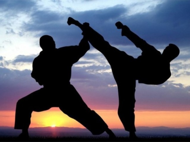 treinar artes marciais