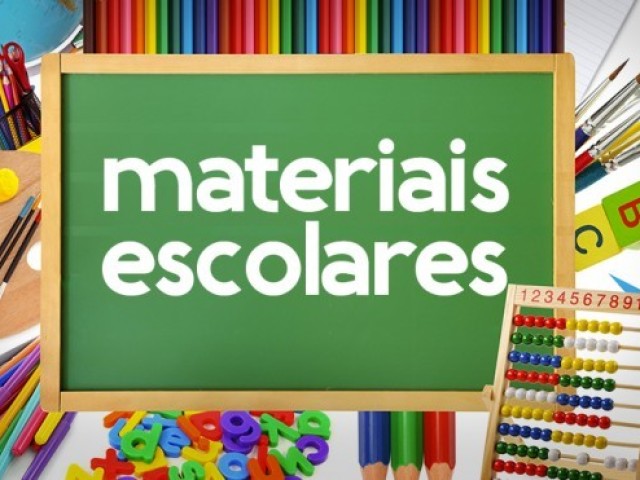 Como seria seu material escolar?