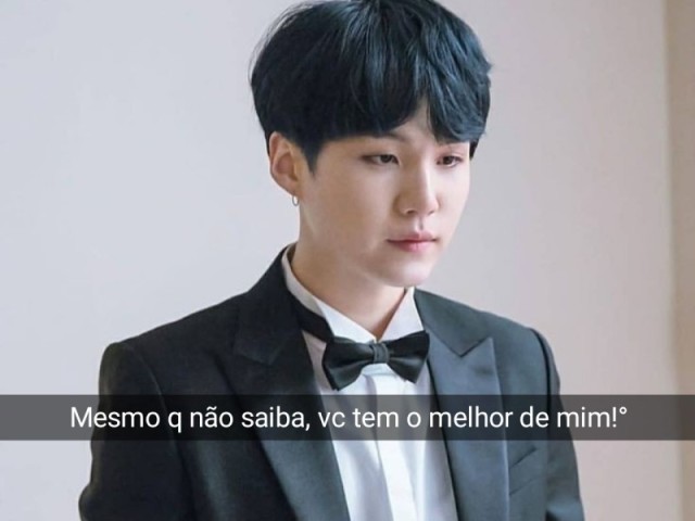 Seu namorado seria o °•Suga•°