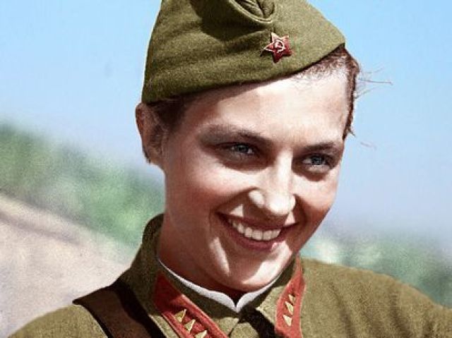 Lyudmila Pavlichenko.