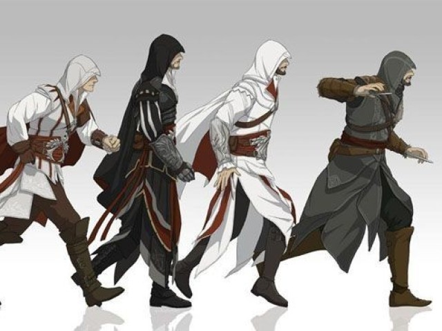Quem você é em assassins creed da antiga geração de console?