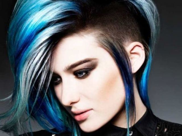 CABELO PUNK AZUL