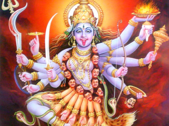 Kali - Deusa Hindu da Destruição e do Renascimento