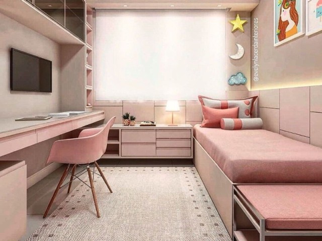 Quarto tumblr rosa