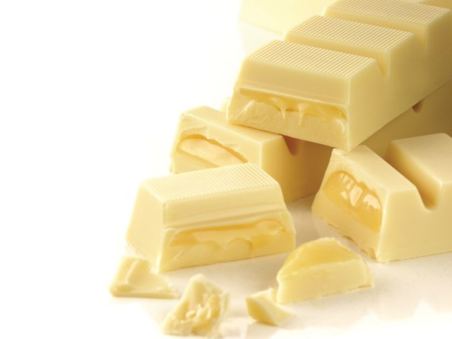 Chocolate branco.