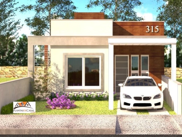 Casa pequena.