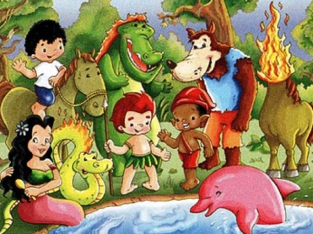 Qual é o personagem do folclore?