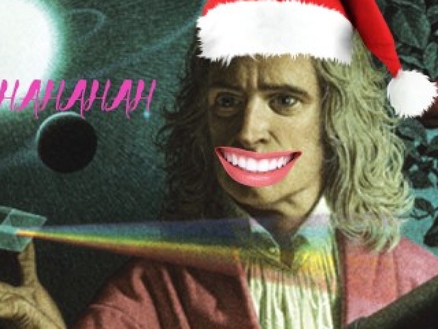 Você deixou Isaac Newton feliz!