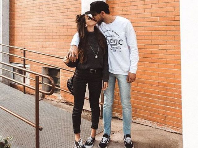 Casal festeiro