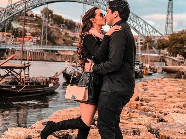 Casal turista