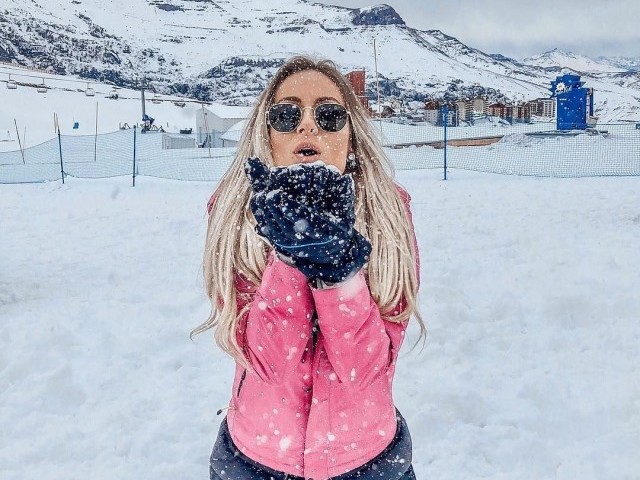 Vale nevado no Chile! ❄️