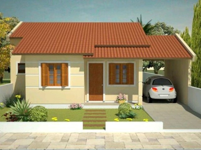 Casa com uma garagem