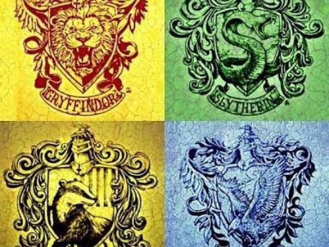Qual a sua casa de Hogwarts?