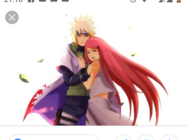 Minato Namikaze & Kushina Uzumaki.