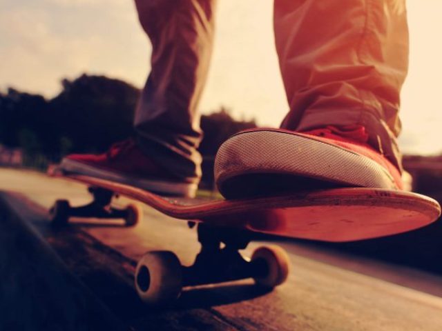Vou de skate
