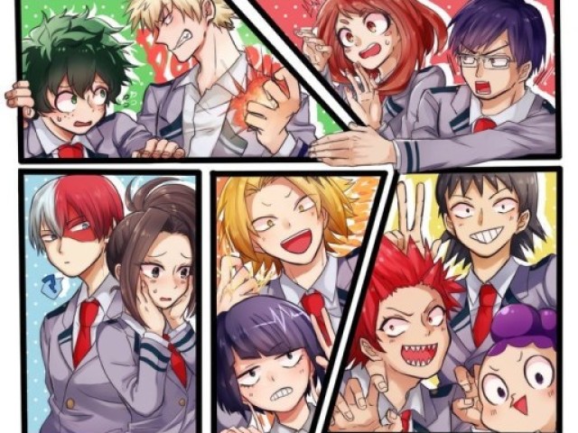 Boku no Hero: Você conhece esses personagens?