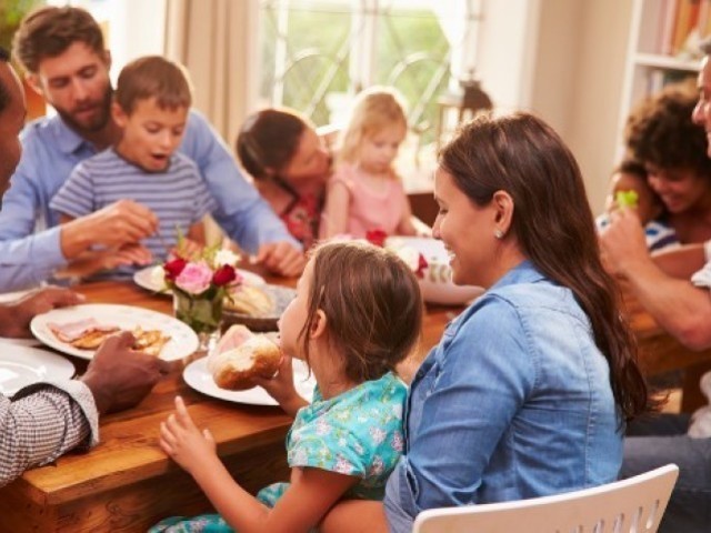 passar um dia com a família