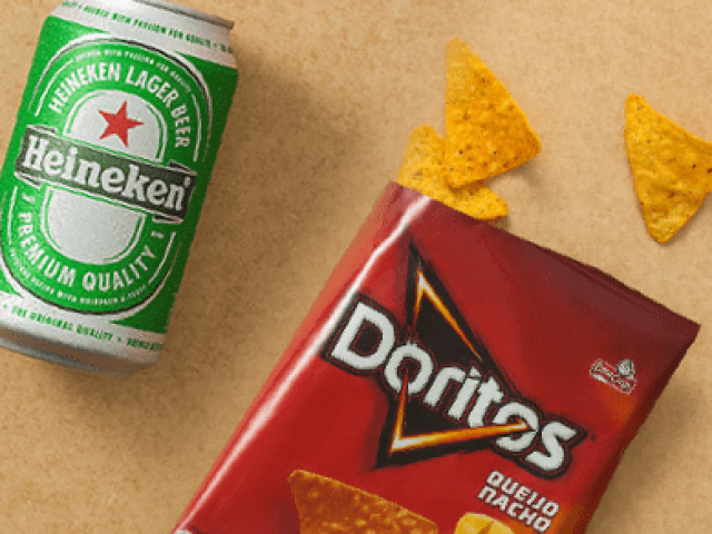 Um Doritos e uma cervejinha!!