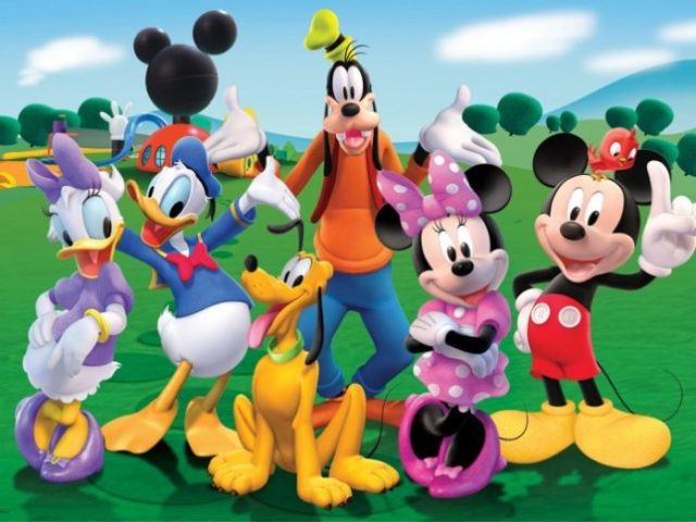 a turma do Mickey Mouse