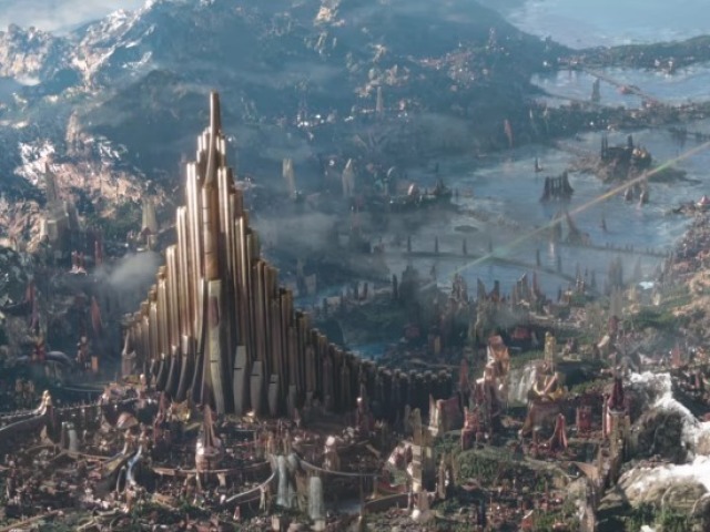 Em um lugar desconhecido/longe como Asgard