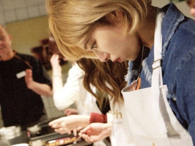 Para um jantar na casa da Jeongyeon!