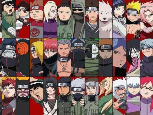 Quiz] Naruto: Você consegue acertar o nome de todos esses personagens? -  Parte 3