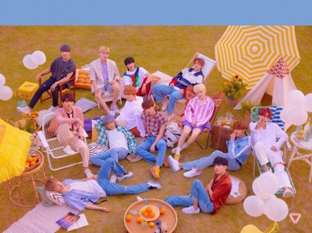 Qual membro do SEVENTEEN seria seu namorado?