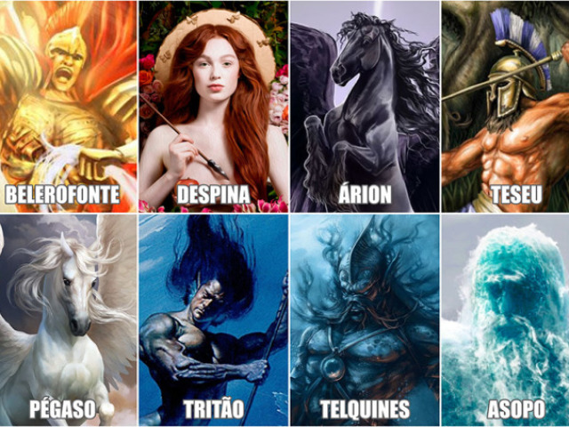 Qual filho de Poseidon seria o seu protetor?